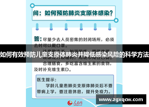 如何有效预防儿童支原体肺炎并降低感染风险的科学方法